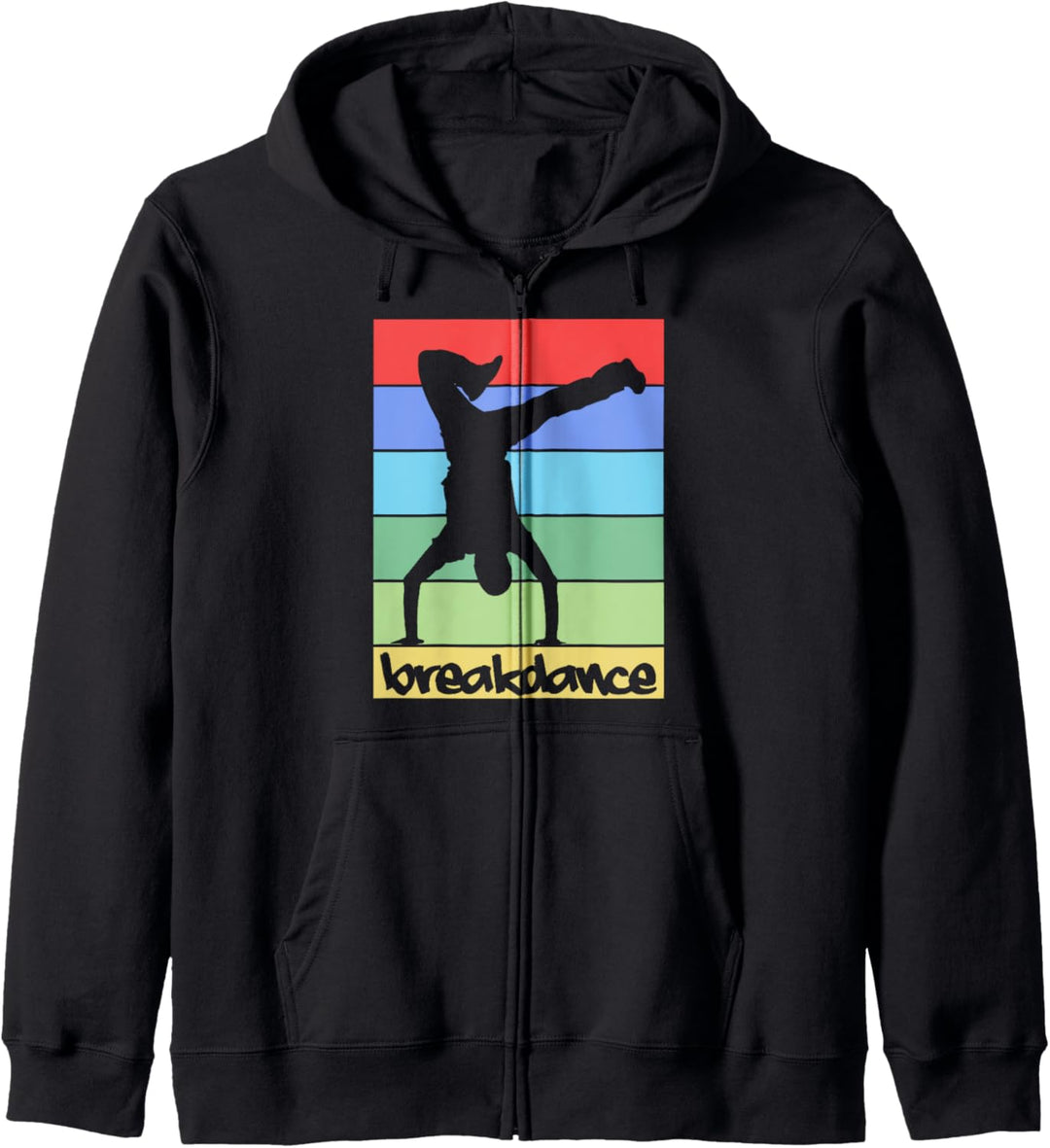 Breakdance B-Boy Breakdancer Hip-Hop Rap Tänzer Geschenk Kapuzenjacke