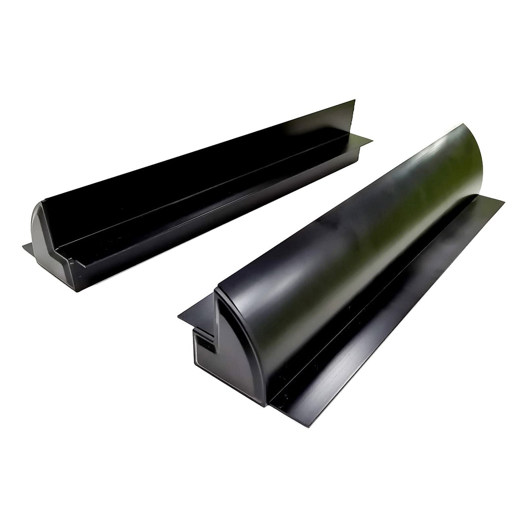 enjoy solar Solarmodul Aluminium 550mm Halterung, Haltespoiler Dachführung in Schwarz, ideal für Woh