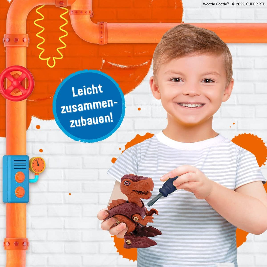 Lisciani - WOOZLE GOOZLE - T-Rex Dinosaurier - Bauspiel Für Kinder ab 6 Jahren - Dinosaurier Spielze