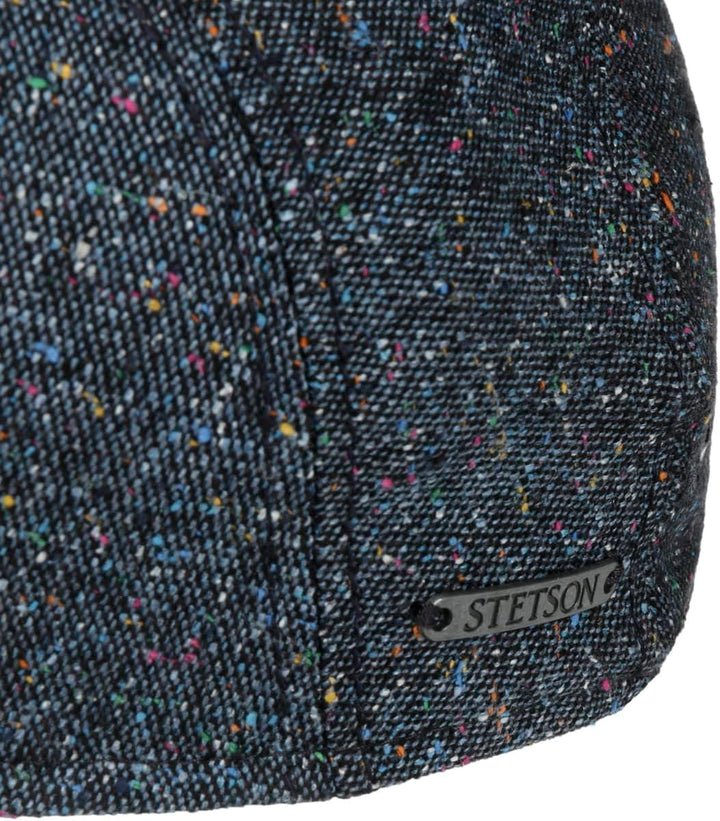 Stetson Donegal Colour Spots Flatcap - Zeitlose Schirmmütze - Klassische Form - Cap in Seiden-Wollmi