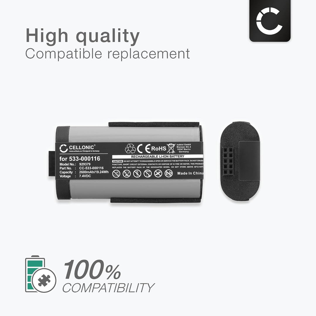 CELLONIC, Lautsprecherakku kompatibel mit Ultimate Ears UE MegaBoom, S-00147 (2600mAh, 7.4V) Ersatza