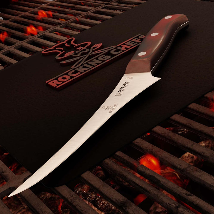 Giesser seit 1776 - Made in Germany - Filetiermesser 17 cm Rocking Chefs, PremiumCut Filet No 1, Fil