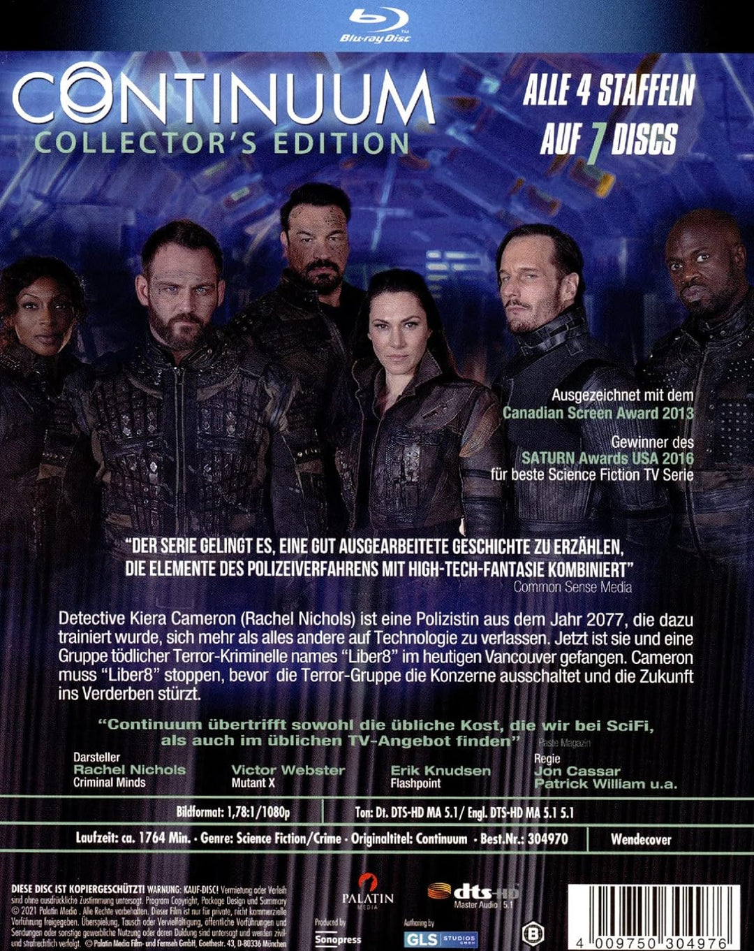 Continuum - 1-4 - Collector's Edition [Blu-ray], Blu-ray