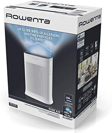 Rowenta Luftreiniger Pure Air Genius PU3040 | 4 Filterstufen | Automatische Geschwindigkeitsanpassun