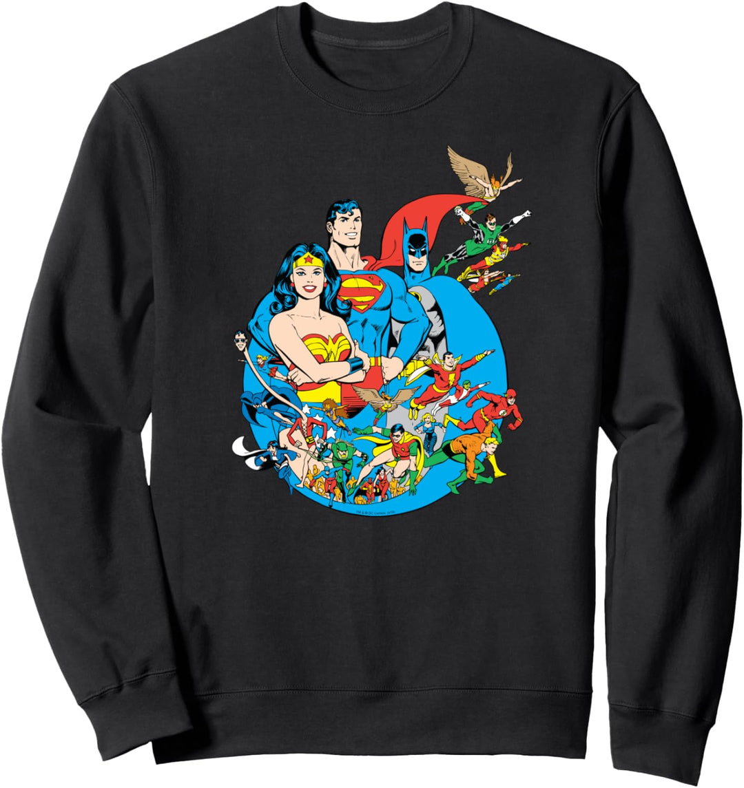 Justice League Classic Heroes Sweatshirt