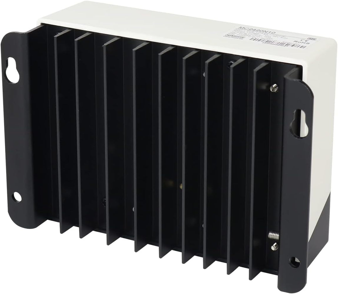 DASVOLT®, MPPT Solarladeregler 20A 12V/24V Max. 260 W/12V, 520W/24V Solarregler Laderegler für Lithi