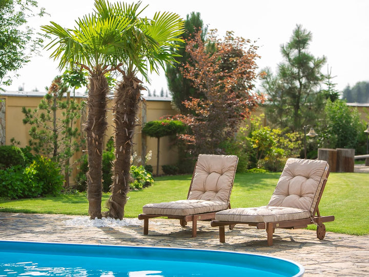 Liegenauflage, Auflage für Gartenliege 200 x 55 x 8 cm, Auflagen für Deckchair, Polsterauflage für S