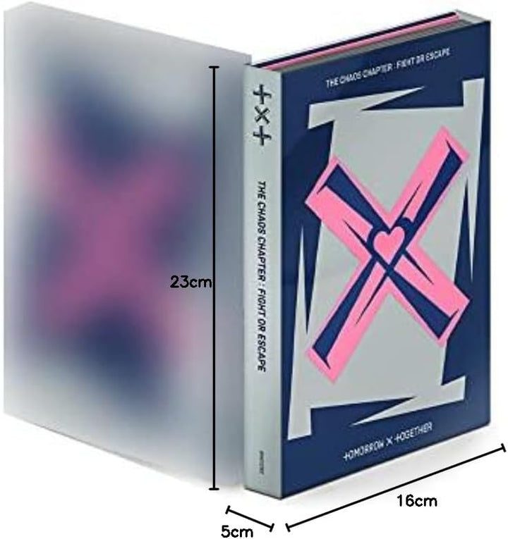 TXT The Chaos Chapter : Fight or Escape 1st Repackage Album Tomorrow X Together [+Extra Photocard an