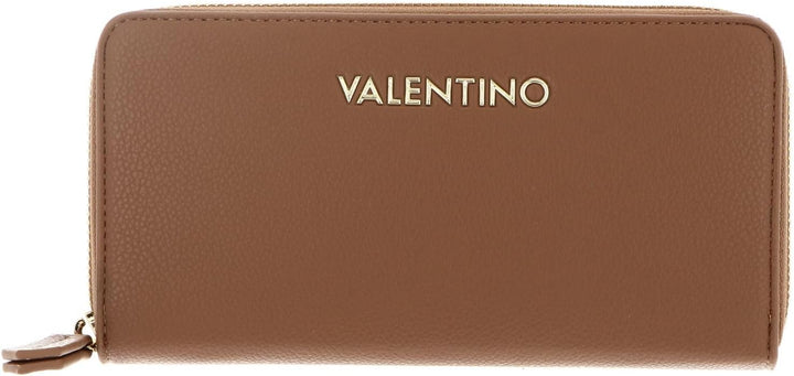 Valentino Womens 89o-Arcadia Bi-Fold Wallet, Beige