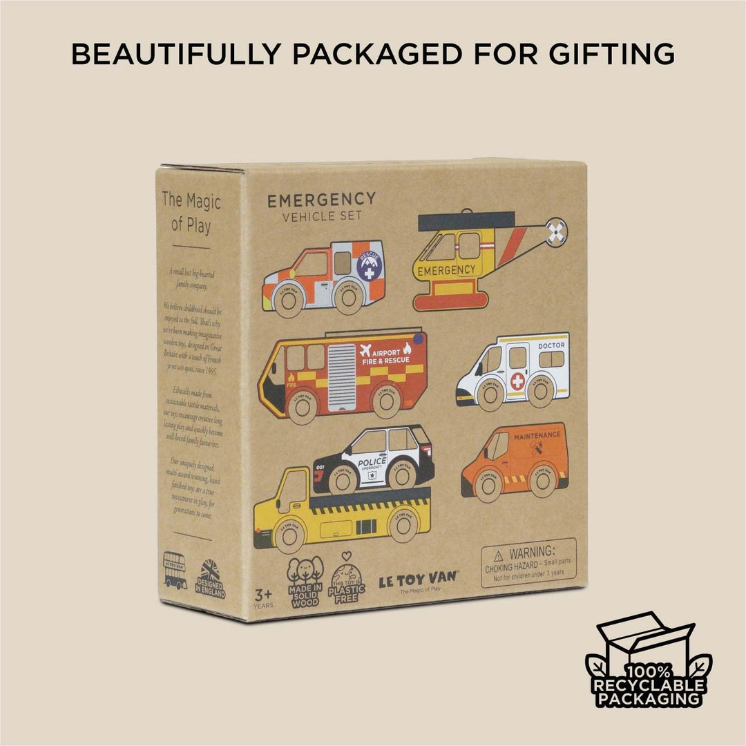 Le Toy Van – Pädagogisches Autos & Baustelle-Spielset aus Holz Werkzeuggürtel-Set für Rollenspiel |