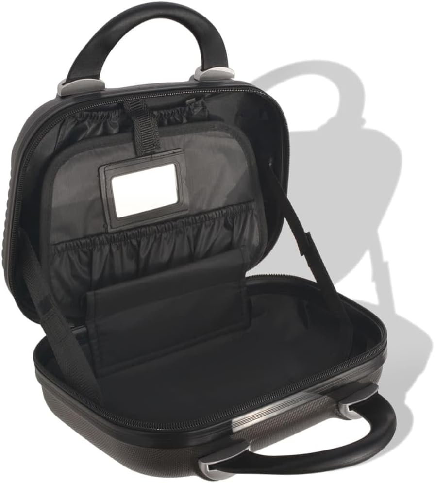 vidaXL Kofferset 4-TLG. Anthrazit Hartschalen Koffer Reisekoffer Set Trolley, Anthrazit