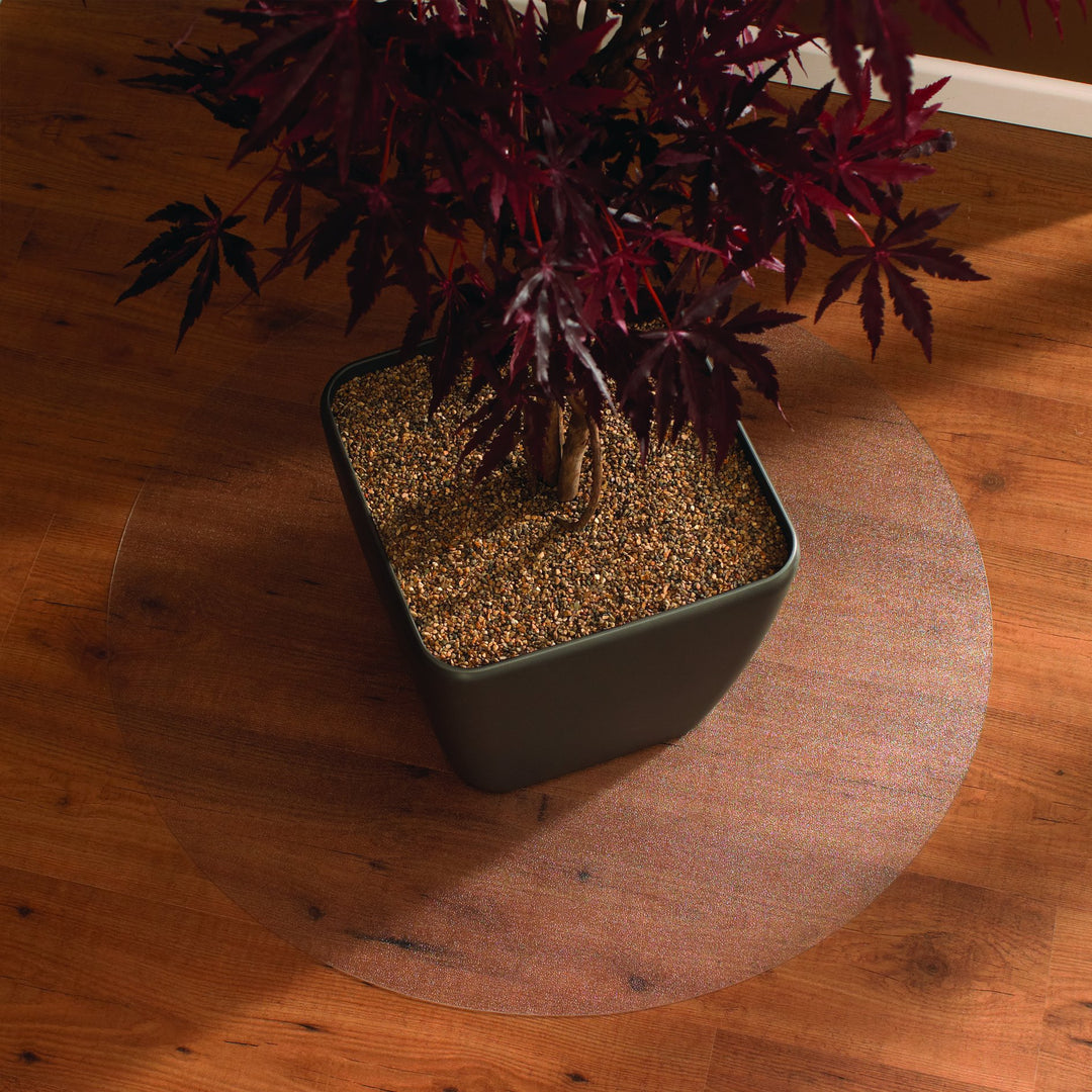 Floortex Bodenschutzmatte | Bürostuhlunterlage ultimat | 60 cm Durchmesser | aus Original-Floortex-P