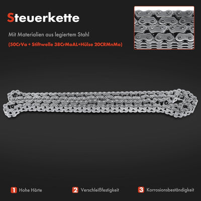 Frankberg Steuerkettensatz Kompatibel mit Astra K B16 Mokka/Mokka X J13 Astra MK VII (K) K B16 Insig