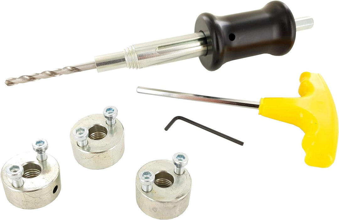 FAMAG Schnellauswerferschaft PUMPSHANK mit 3 Adaptern & HSS-Vorbohrer - 2166.606, Pumpshank mit 3 Ad