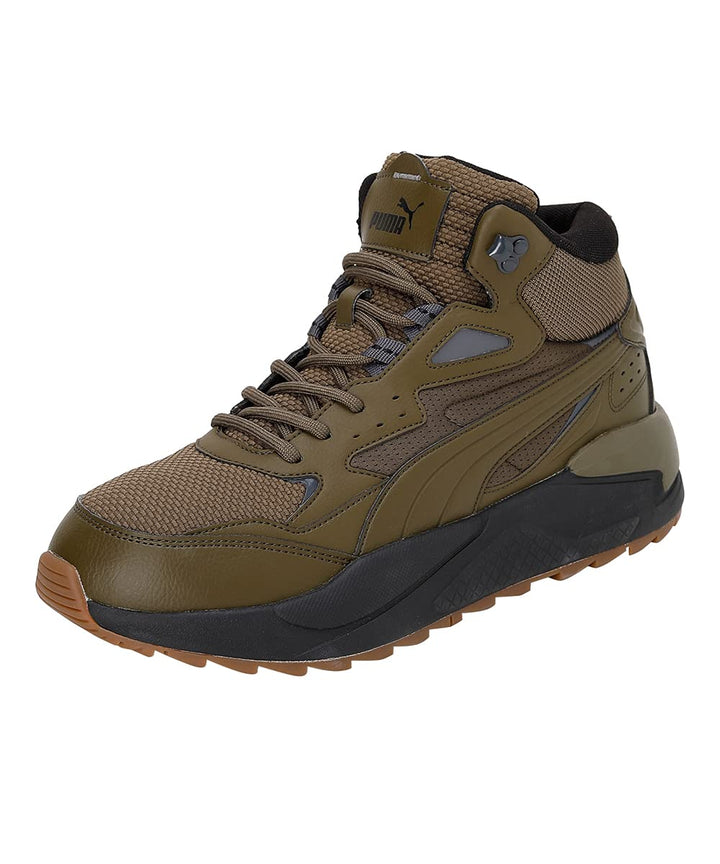 PUMA Unisex X-ray Speed Mid WTR Leichtathletik-Schuh 36 EU Olivgrün Deep Olive, 36 EU Olivgrün Deep
