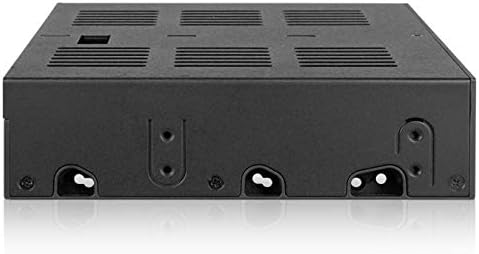 ICY DOCK 2X 2,5" SATA/SAS HDD/SSD Wechselrahmen mit schraubenlosen Trays Plus 3,5" Slot für HDD/Gerä