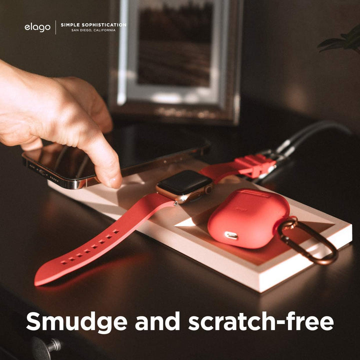 elago Ladeschale Duo Kompatibel mit MagSafe Ladegerät, Kompatibel mit iPhone 15, 14, 13, 12 Serie, K