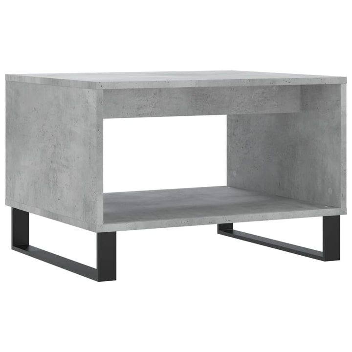 vidaXL Couchtisch Betongrau 60x50x40 cm Holzwerkstoff, Betongrau