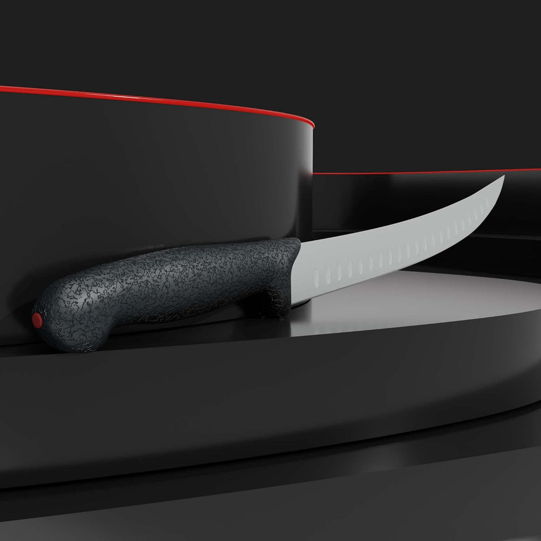 Giesser seit 1776 - Made in Germany - Zuschneidemesser rutschfest PrimeLine, 25 cm Klinge mit Kulle,