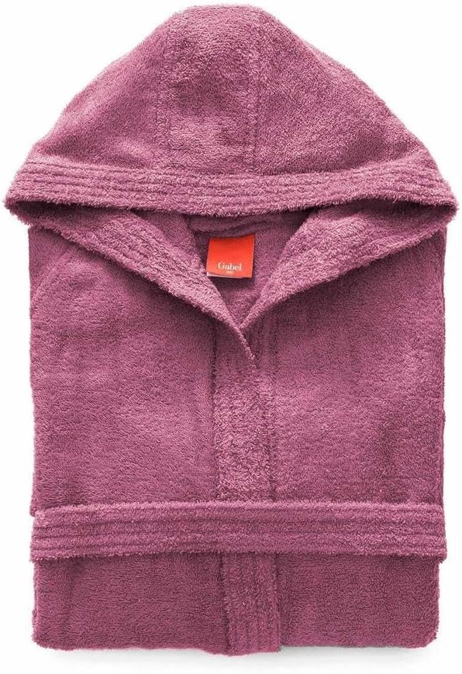 Gabel 09400 5B Bademantel für Erwachsene, 100% Baumwolle. 1x1x1 cm rot, Rot