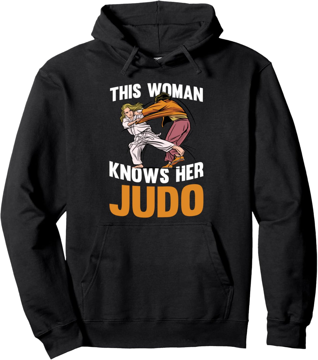 Judo Kämpfer Kampfsport - Judoka Pullover Hoodie