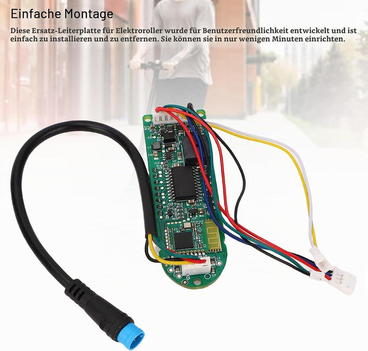 Elektroroller Dashboard für Xiaomi M365 Pro/Pro 2/1S, Klare Datenanzeige E-Scooter Bluetooth Armatur