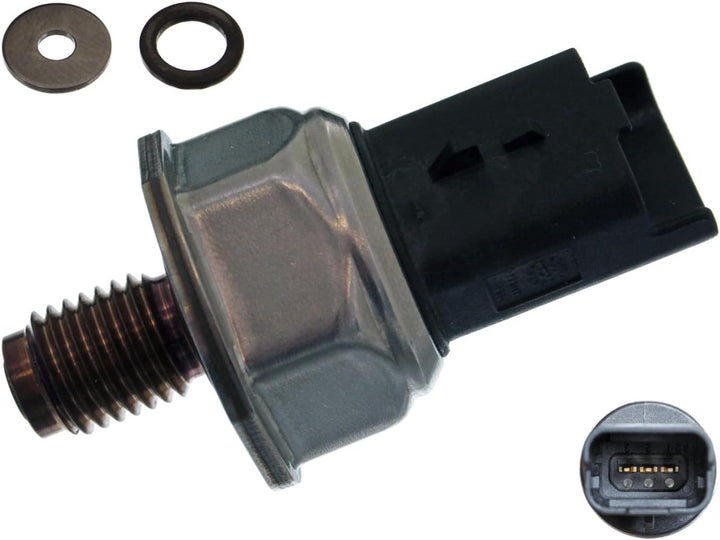 febi bilstein 45187 Kraftstoffdrucksensor mit Dichtringen , 1 Stück