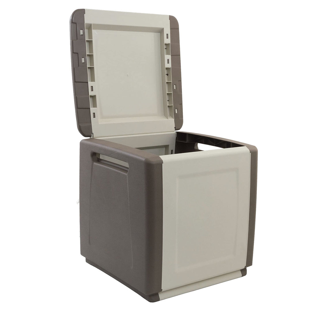 Art Plast Kissenbox CB1/T Gartenbox Auflagenbox Gartentruhe Mehrzwecktruhe 130 Liter