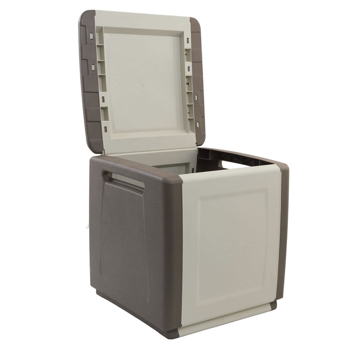 Art Plast Kissenbox CB1/T Gartenbox Auflagenbox Gartentruhe Mehrzwecktruhe 130 Liter