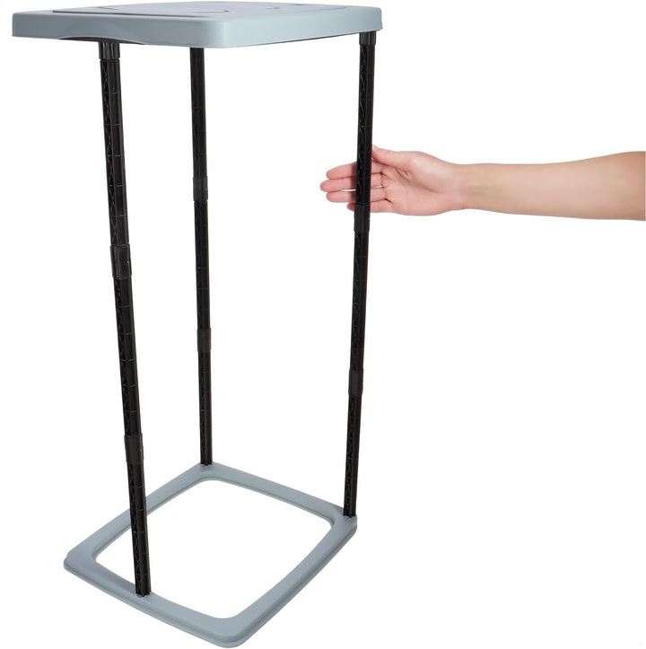 com-four® 2X Müllsackständer mit Deckel - optimal für Heim, Garten, Werkstatt und Camping - 3 möglic