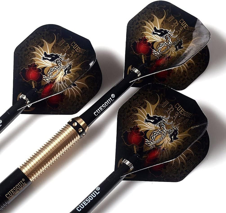 CUESOUL Dragon Deluxe Messing Steel Dartpfeile, 21 Gramm F2305 21 Grams, F2305 21 Grams