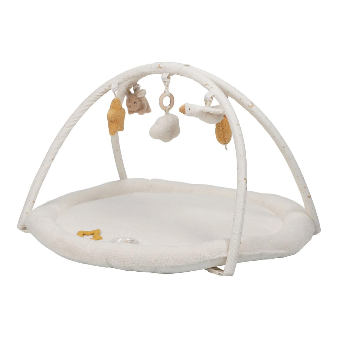 Little Dutch Krabbeldecke mit Spielbogen Activity Baby weiss - Newborn Naturals