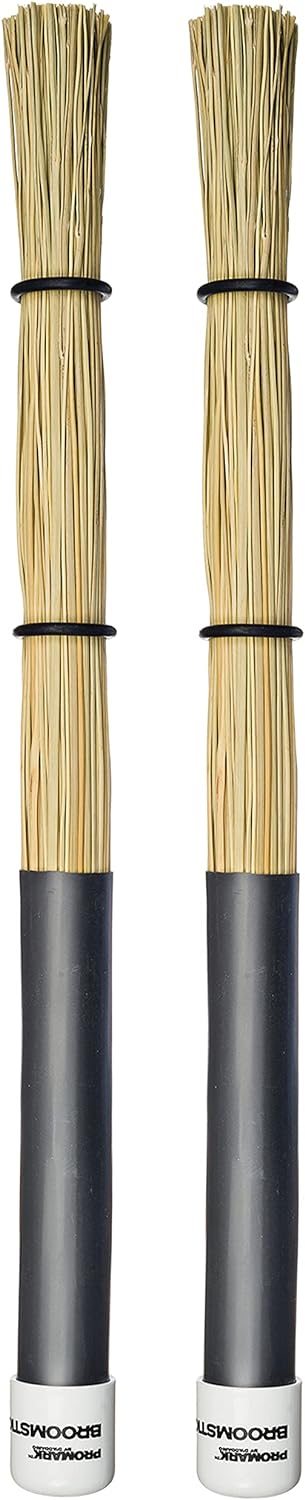ProMark Drumsticks | Schlagzeug Sticks | PMBRM1 Mittlerer Broomsticks Mittel, Mittel