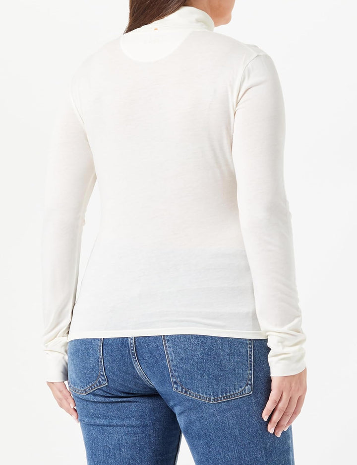 BOSS Damen C_Emerie_2 Jersey TOP M Open White118, M Open White118