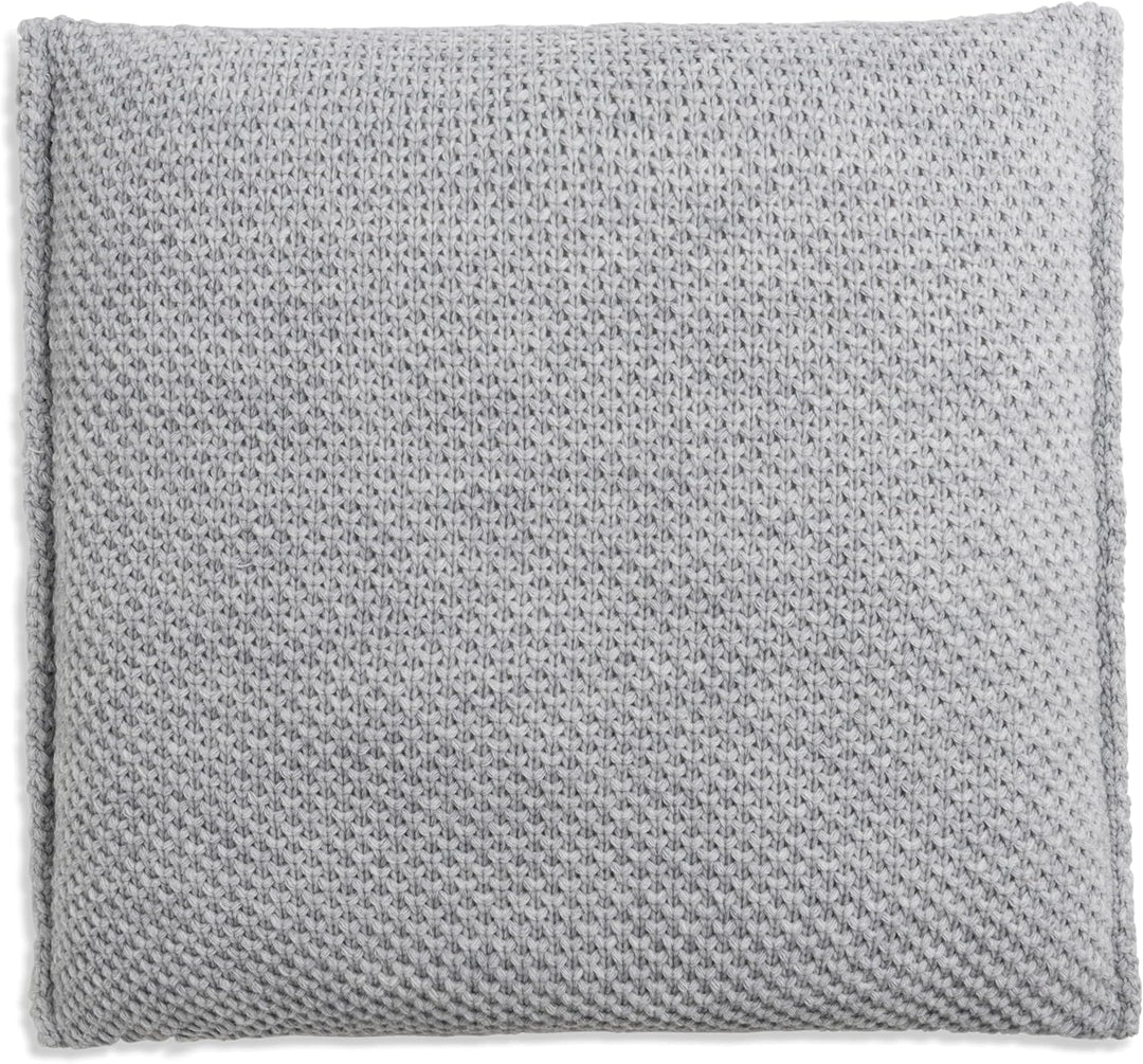 Knit Factory - Lynn Kissen - Grau - 50x50 cm Grau 50x50 cm, Grau 50x50 cm