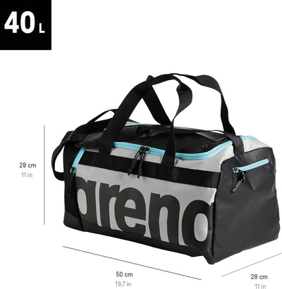 ARENA Spiky III 40 Duffle Sporttasche für Schwimmbad, Strand, Fitnessstudio oder Freizeit, Wasserabw