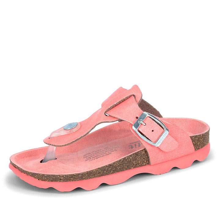 Superfit Mädchen FUSSBETTPANTOFFEL Pantoffeln 30 EU Melon 5000, 30 EU Melon 5000