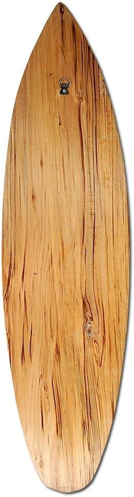 Deko Holz Surfboard 100 cm lang Airbrush Design Surfing Surfen Wellenreiten Surf /FBA_1654