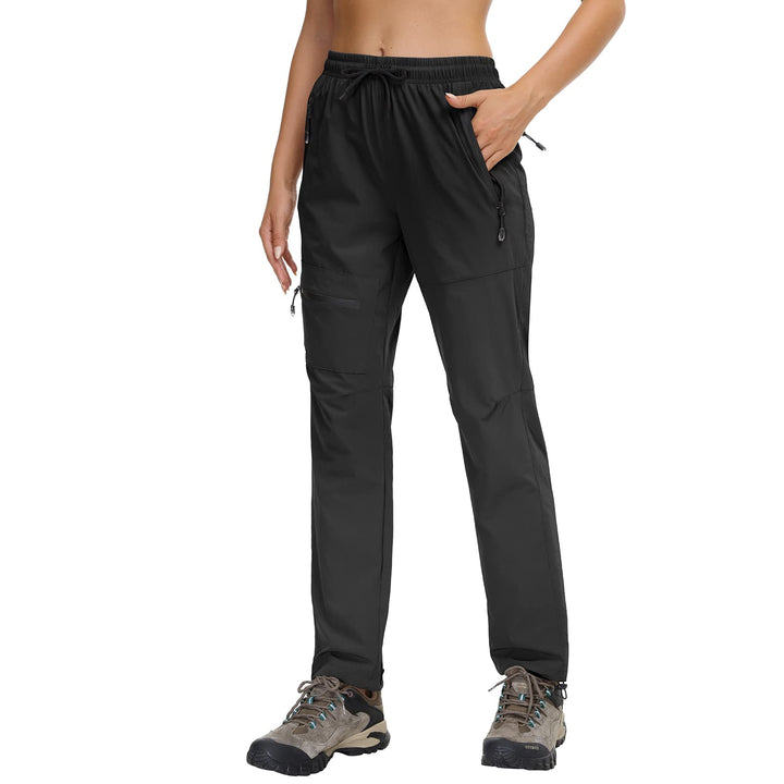 Butrends Wanderhose Damen schnelltrocknend Outdoorhose atmungsaktiv Anti-UV Cargohose Verschleissfes
