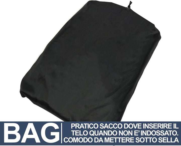 Auto Accessori Lupex Universal-Fusssack für Scooter und Motorrad, verstellbar, wasserdicht und windd