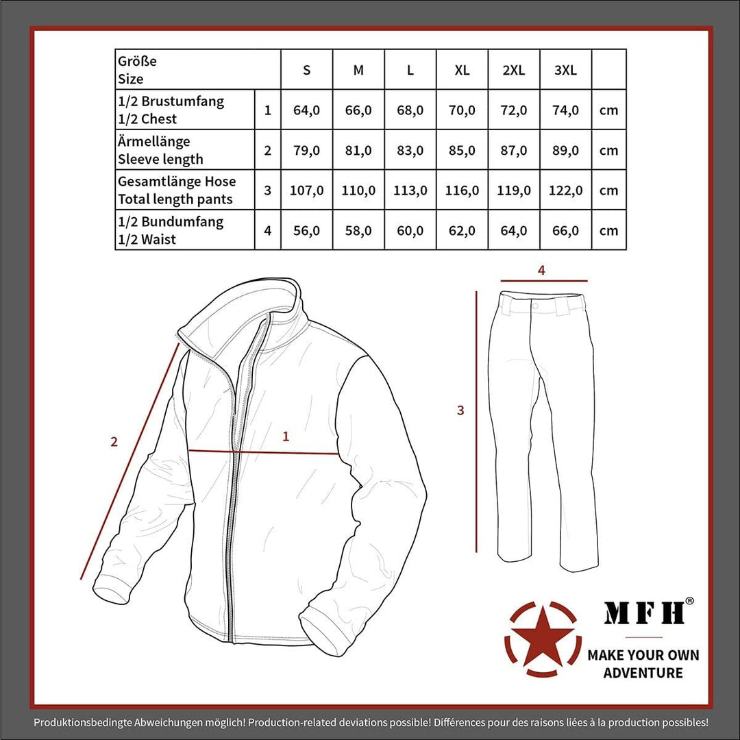 MFH Regenanzug Premium 2-teilig (Schwarz, XXL)