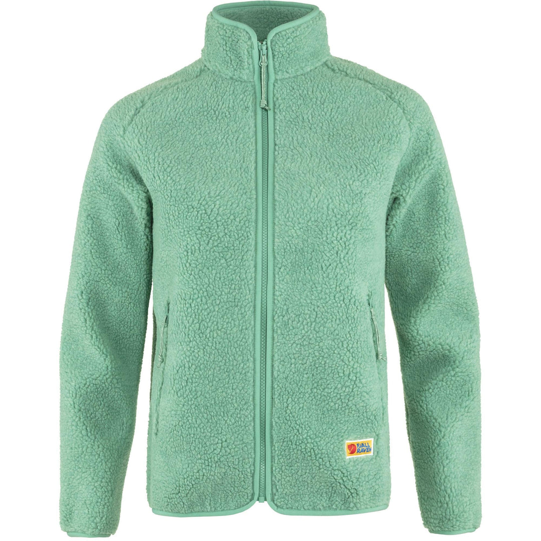 Fjallraven Damen Vardag Pile Fleece W/Vardag Pile Fleece W Sweatshirt XXS Aloe Green, XXS Aloe Green