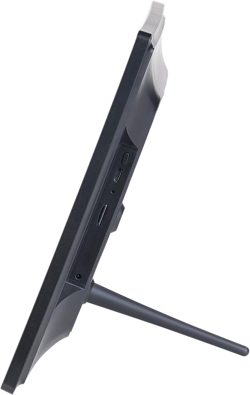 Somikon Digitale Bilderrahmen: WLAN-Bilderrahmen mit 25,7-cm-IPS-Touchscreen & weltweitem Bild-Uploa