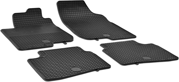 WALSER DirtGuard Gummi Fussmatten Auto kompatibel mit Hyundai i30 (FD) 2007-2012, KIA Ceed (ED) 2006