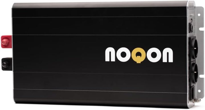 NOQON NSC1512 1500W/12V Sinus-Wechselrichter mit Ladegerät, NVS- und USV-Funktion