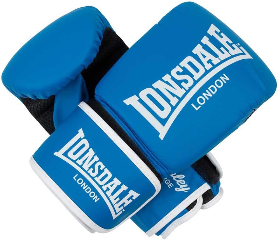 Lonsdale Boxsackhandschuhe aus Kunstleder Barley Blue/White S, Blue/White S
