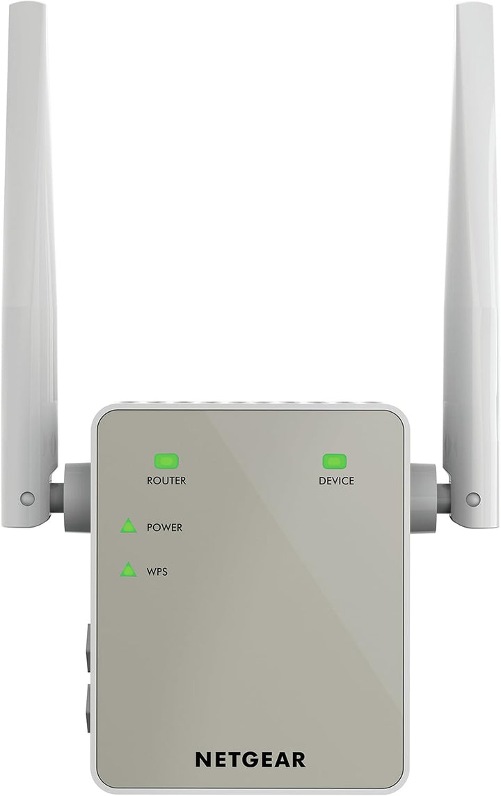 NETGEAR WLAN Repeater EX6120 WLAN Verstärker, AC1200 Dual Band WiFi, Abdeckung 2 bis 3 Räume & 20 Ge