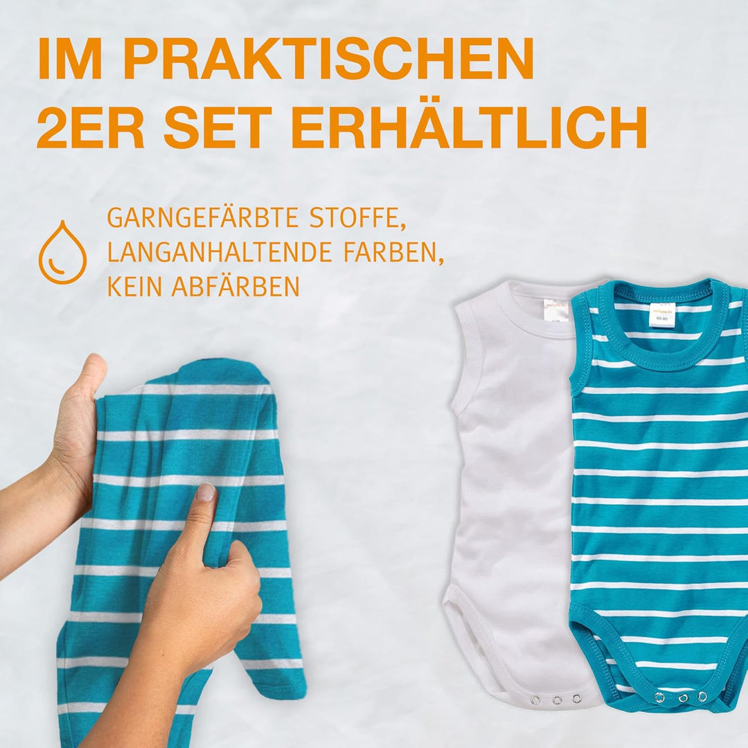 wellyou Body Ohnearm, Kinder Body in grossen Grössen für Jungen und Mädchen Kinderbody für Kinder &