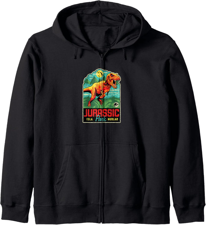 Jurassic Park T-Rex Roaring Gift Shop Decal Kapuzenjacke