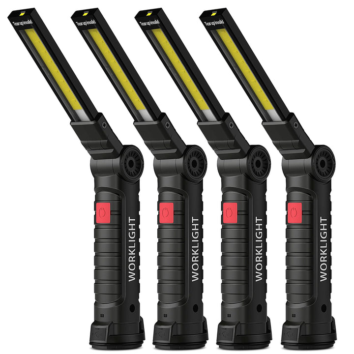 Coquimbo LED Arbeitsleuchte Werkstattlampe, Taschenlampe Aufladbar Werkstatt Handlampe Geschenke für